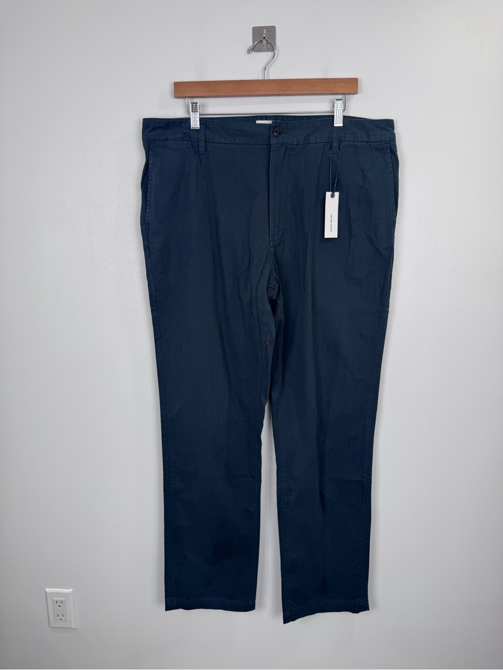 NWT Taylor Stitch Men The Democratic Foundation Pant in Navy 38x32